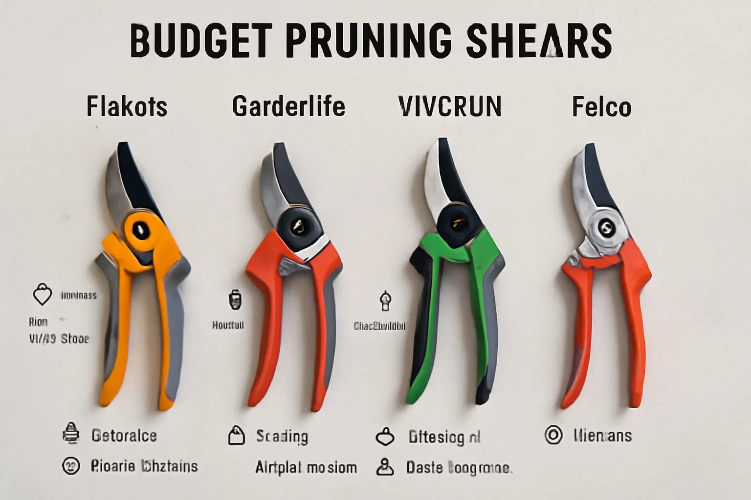 4. Pros and Cons for Each Pruning Shear Model