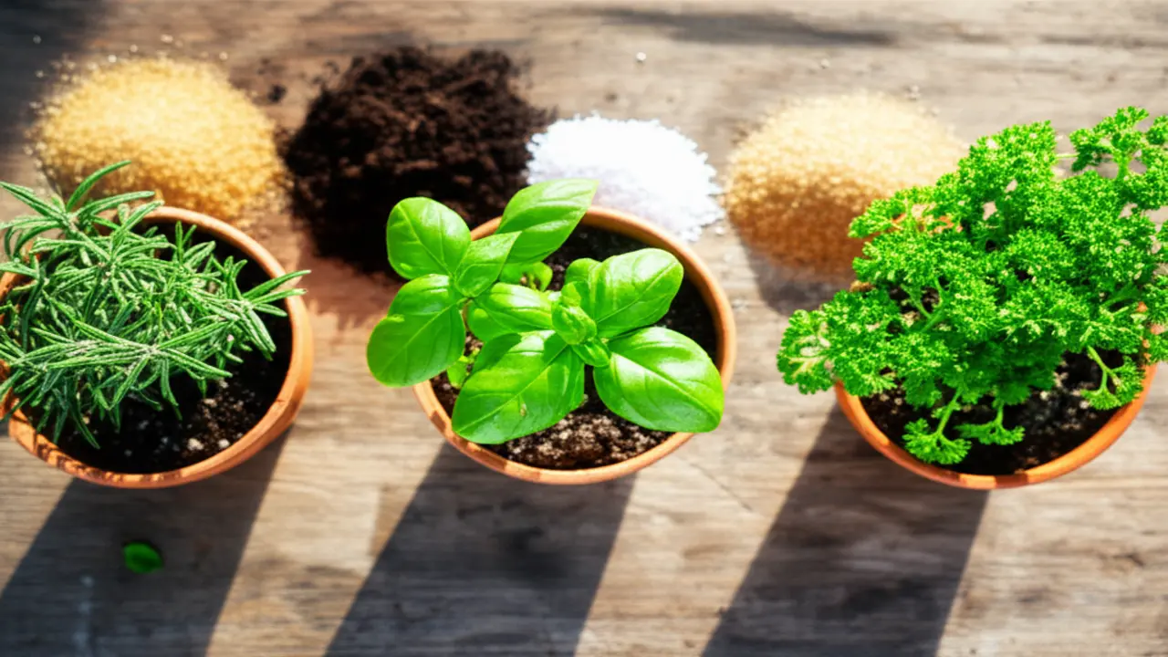 5. Addressing Specific Herb Soil Needs (Briefly)