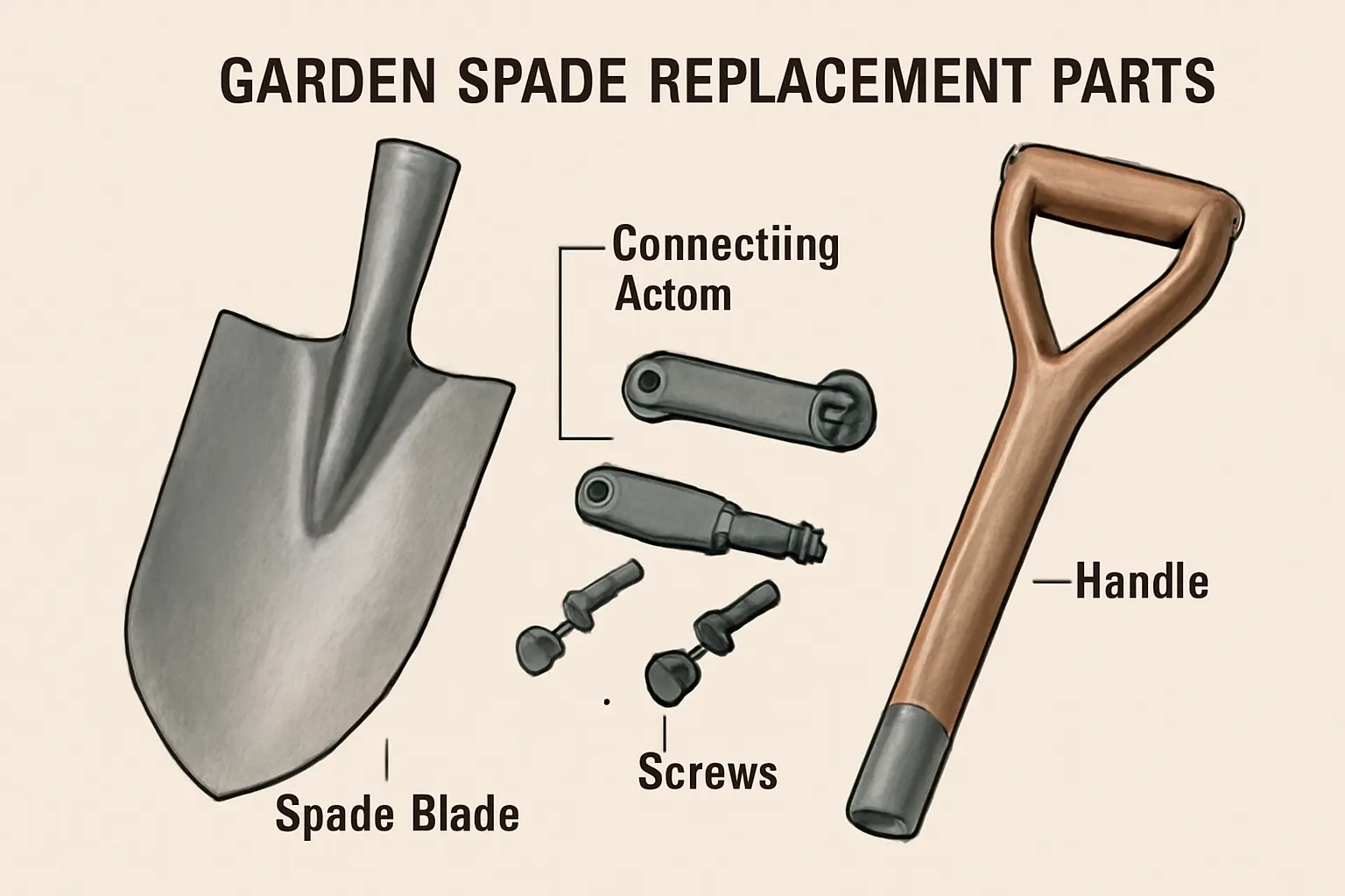 1. Overview of Garden Spade Replacement Parts
