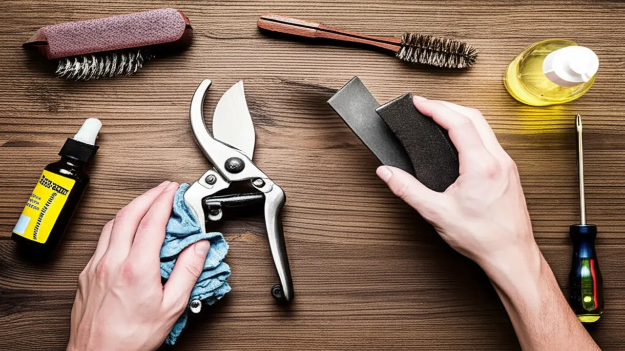 4. Comprehensive Pruning Shear Maintenance Beyond Oiling