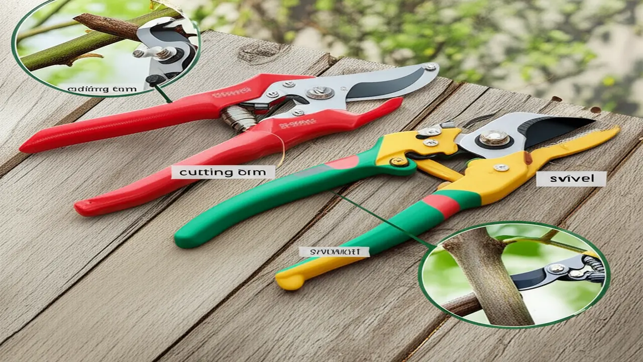 2. Cutting Capacities by Pruning Tool Type