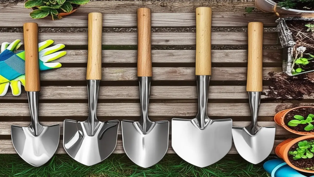 1. Different Types of Garden Spades