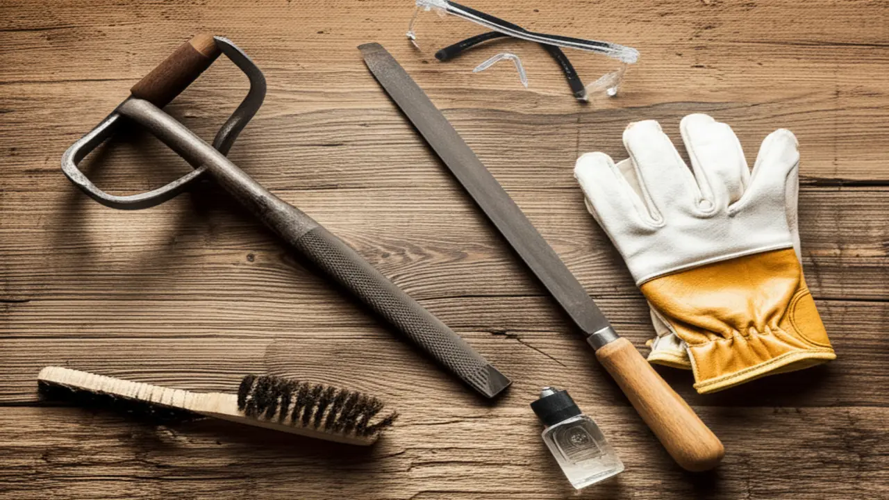 2. Essential Tools for Hand Cultivator Sharpening