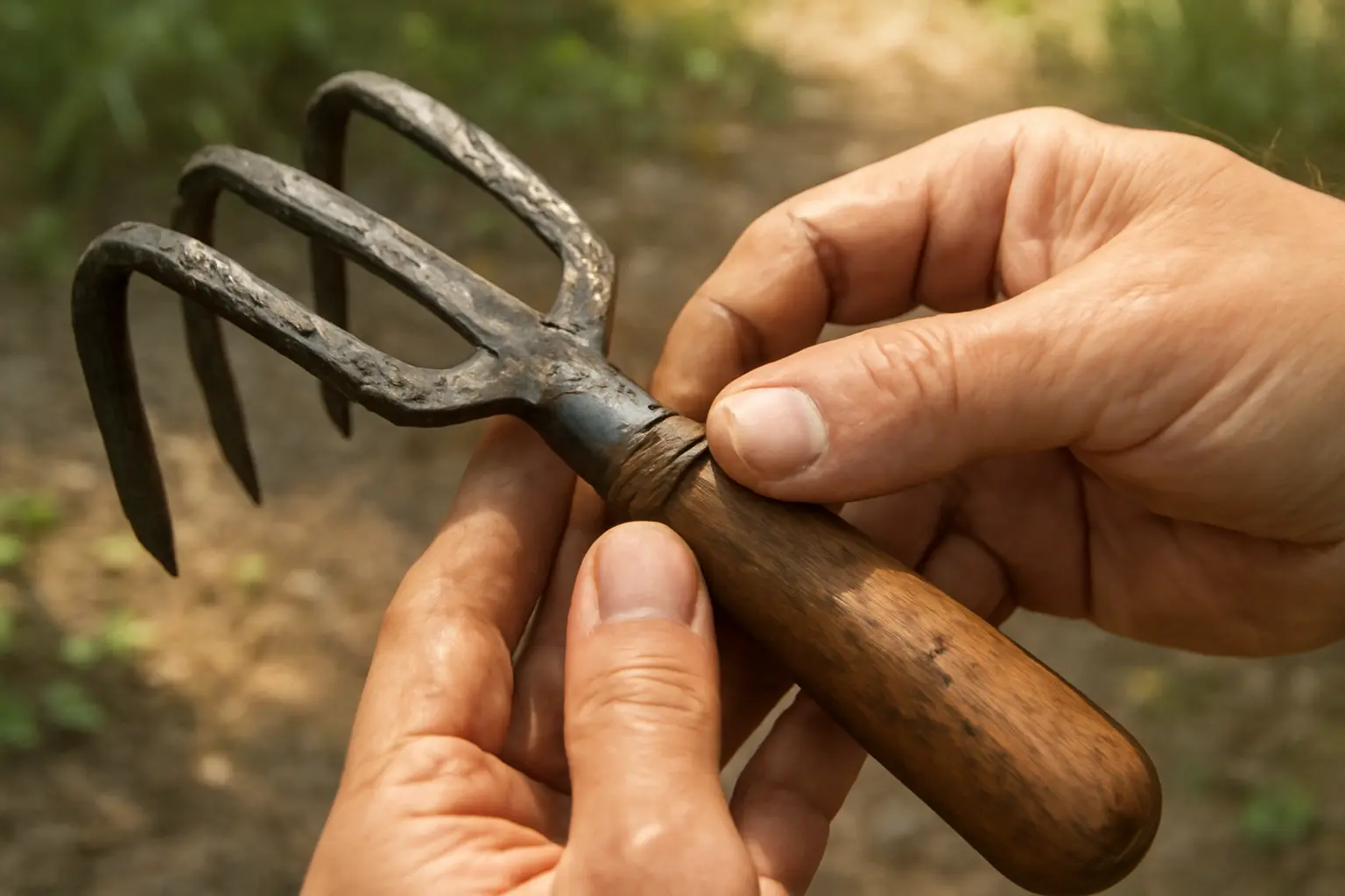 3. Inspecting Your Hand Cultivator for Wear and Damage