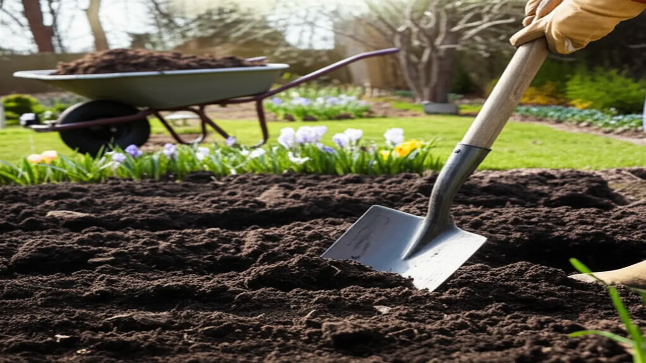 1. Key Spring Garden Spade Tasks