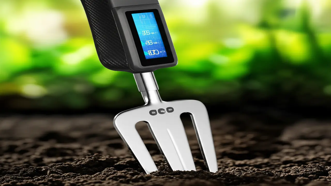 4. Smart Technology Integration in Garden Forks