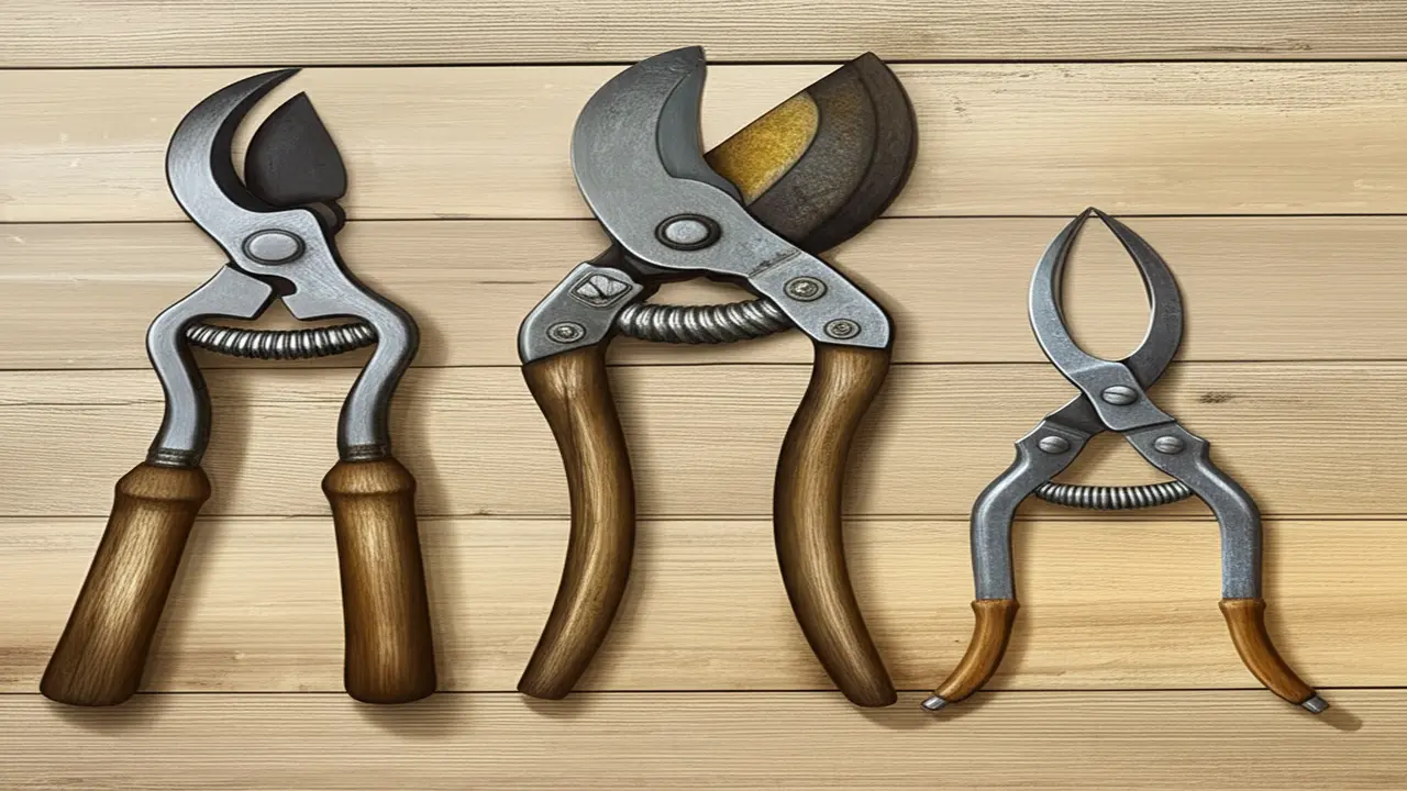 3. Types of Vintage Pruning Shear Designs