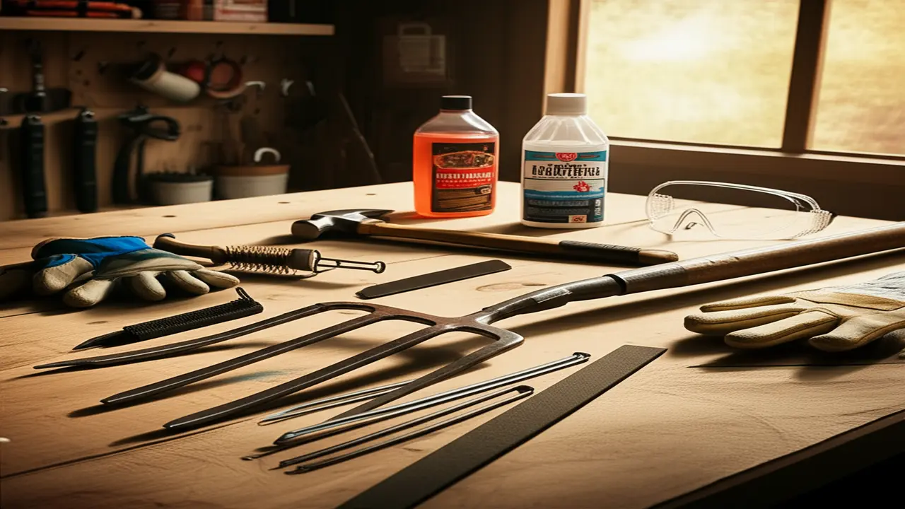 2. Tools and Materials Needed for Garden Fork Repair