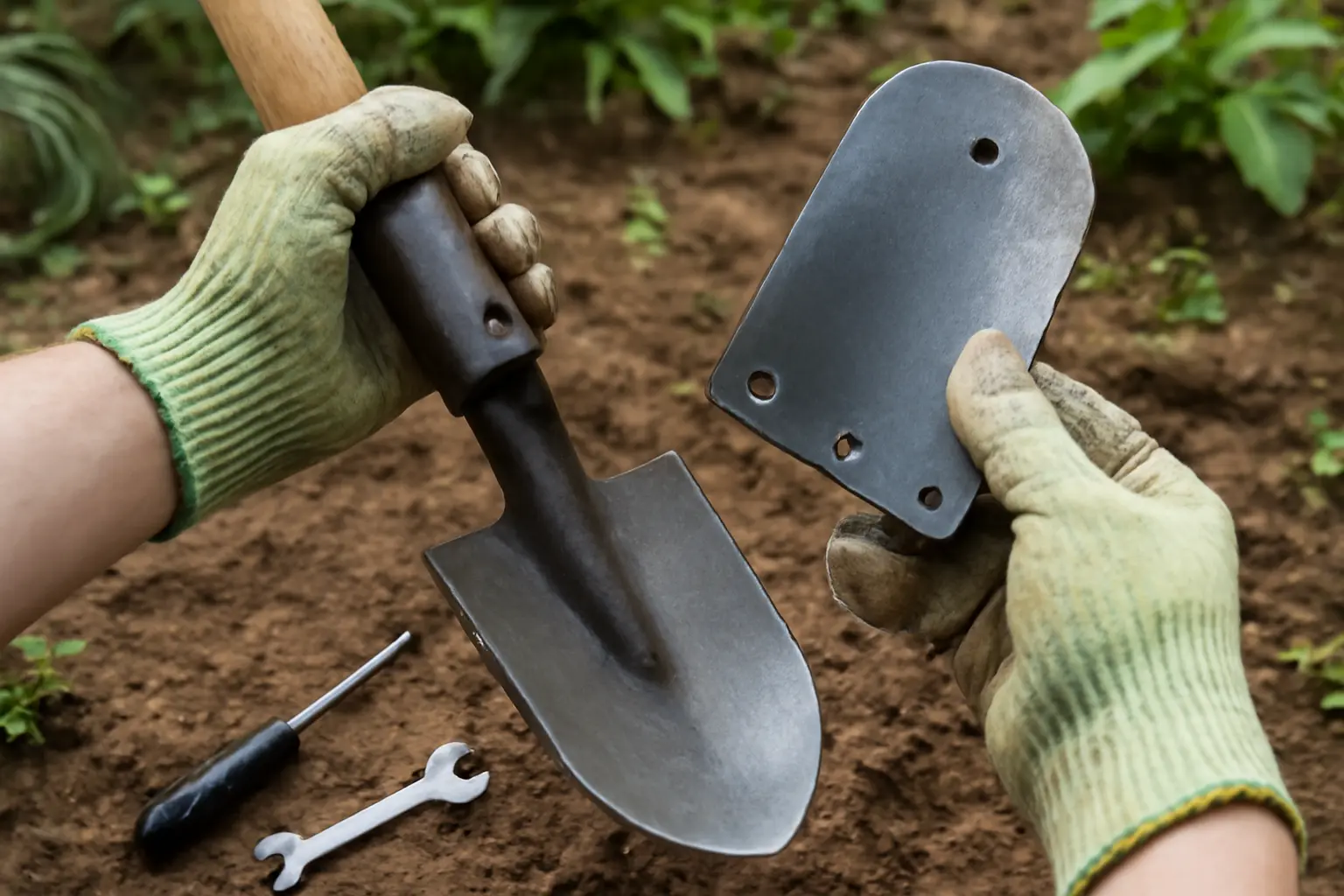 5. How to Replace a Garden Spade Blade