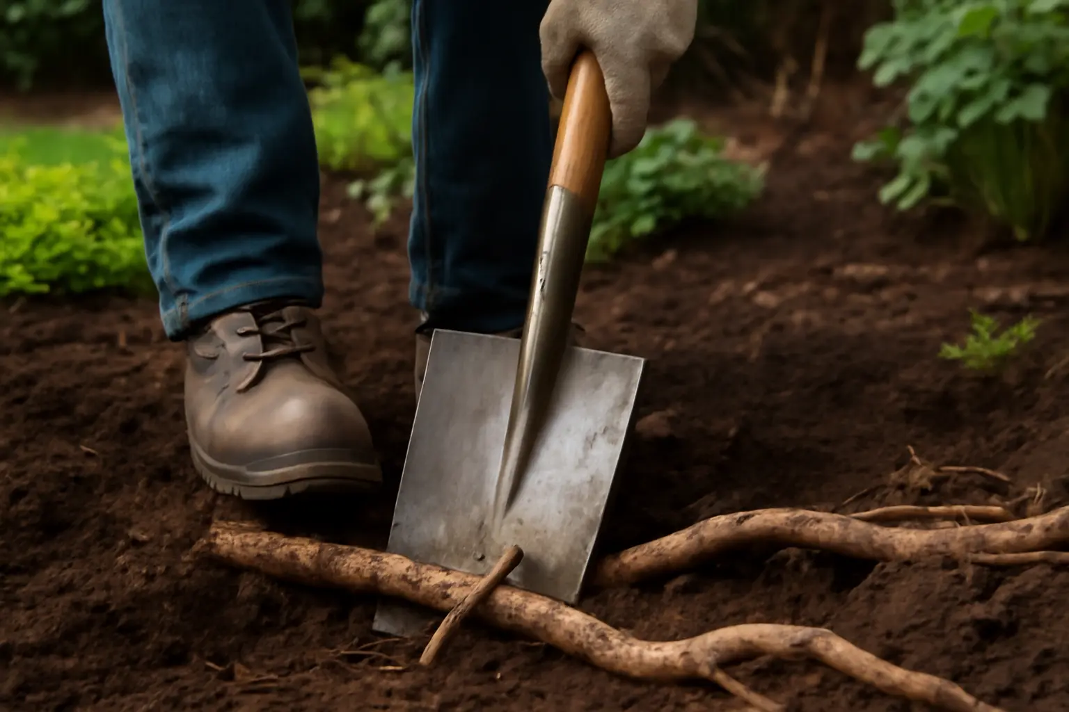 2. Techniques for Effective Garden Spade Root Cutting