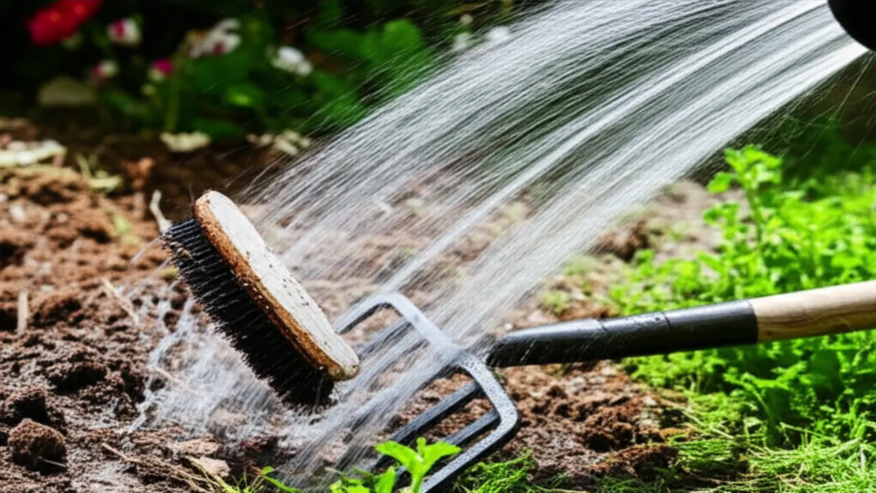 4. Step-by-Step Garden Fork Cleaning Process
