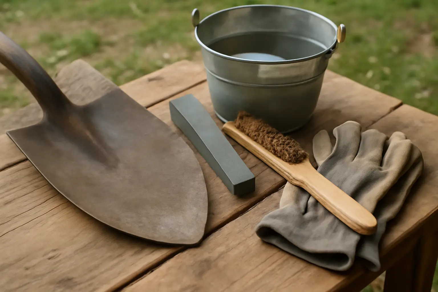 1. Tools & Supplies Needed for Sharpening Garden Spade Blade