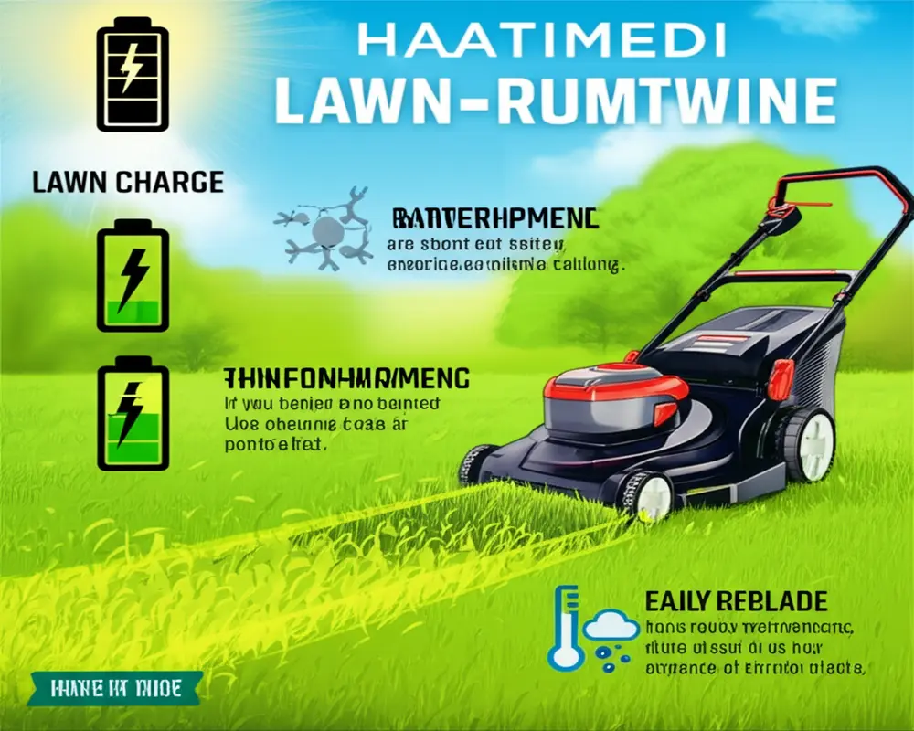 Tips for maximizing battery lawn mower runtime