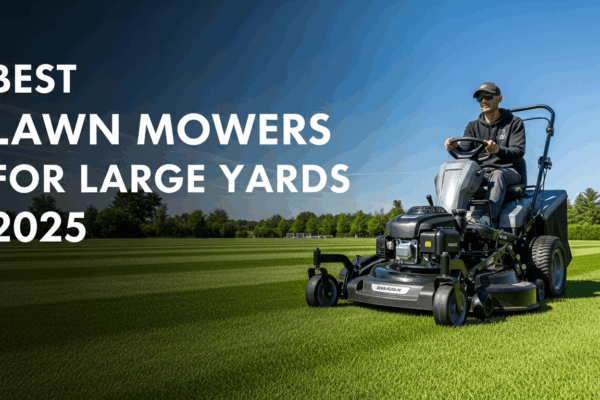 Best Lawn Mowers for Large Yards 2025