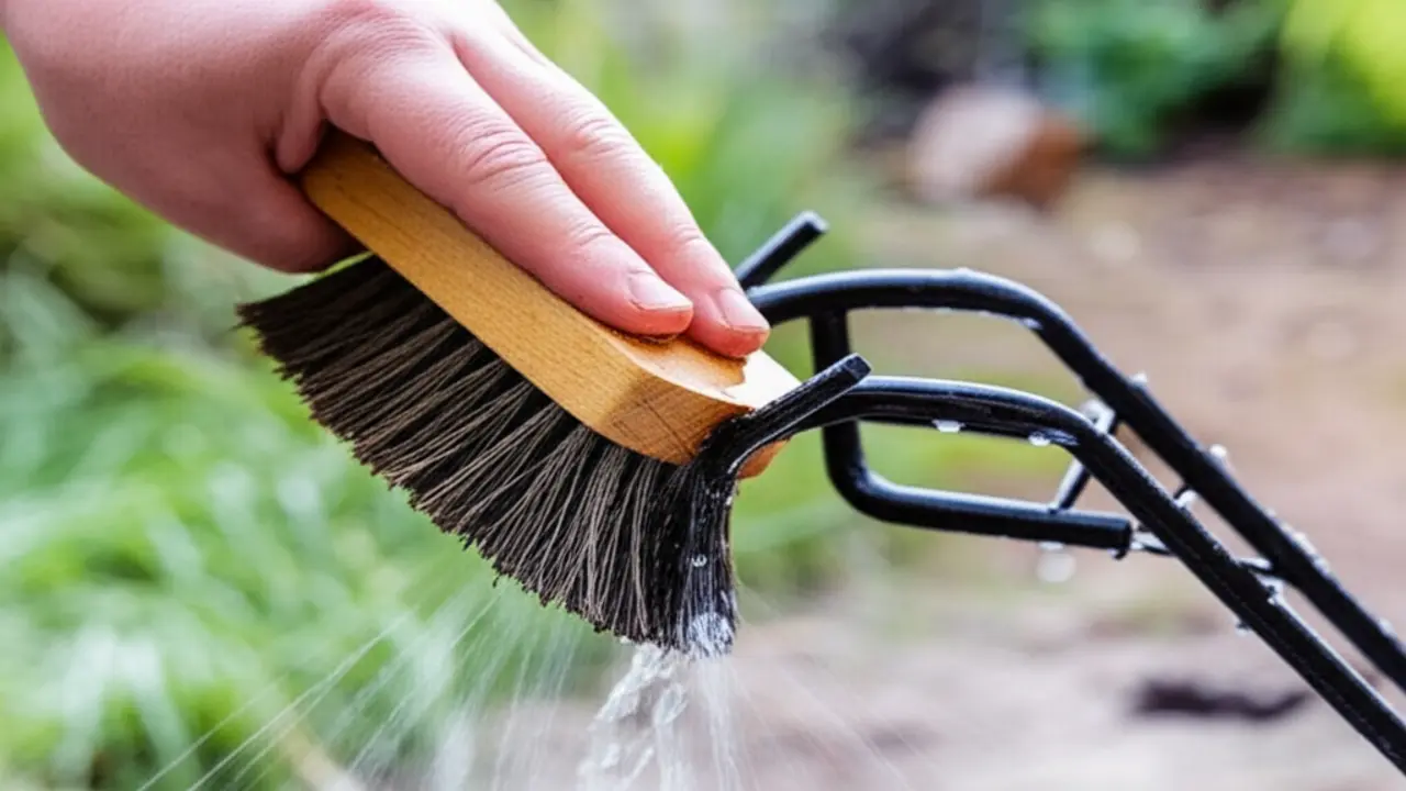 After Use: Tool Care & Secure Storage Cleaning a hand cultivator after use to ensure safety and maintenance