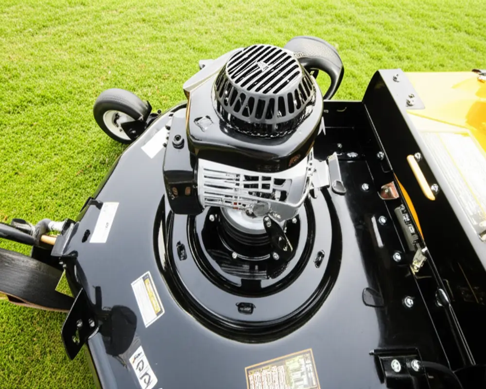 Commercial Lawn Mower Deck Design Commercial lawn mower deck design featuring durable welded steel and adjustable cutting height for optimal cut quality