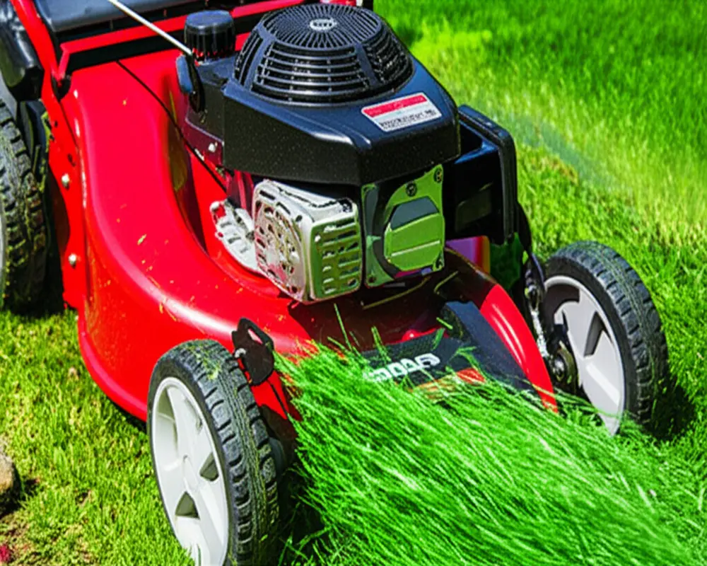 Honda HRN series mower in action