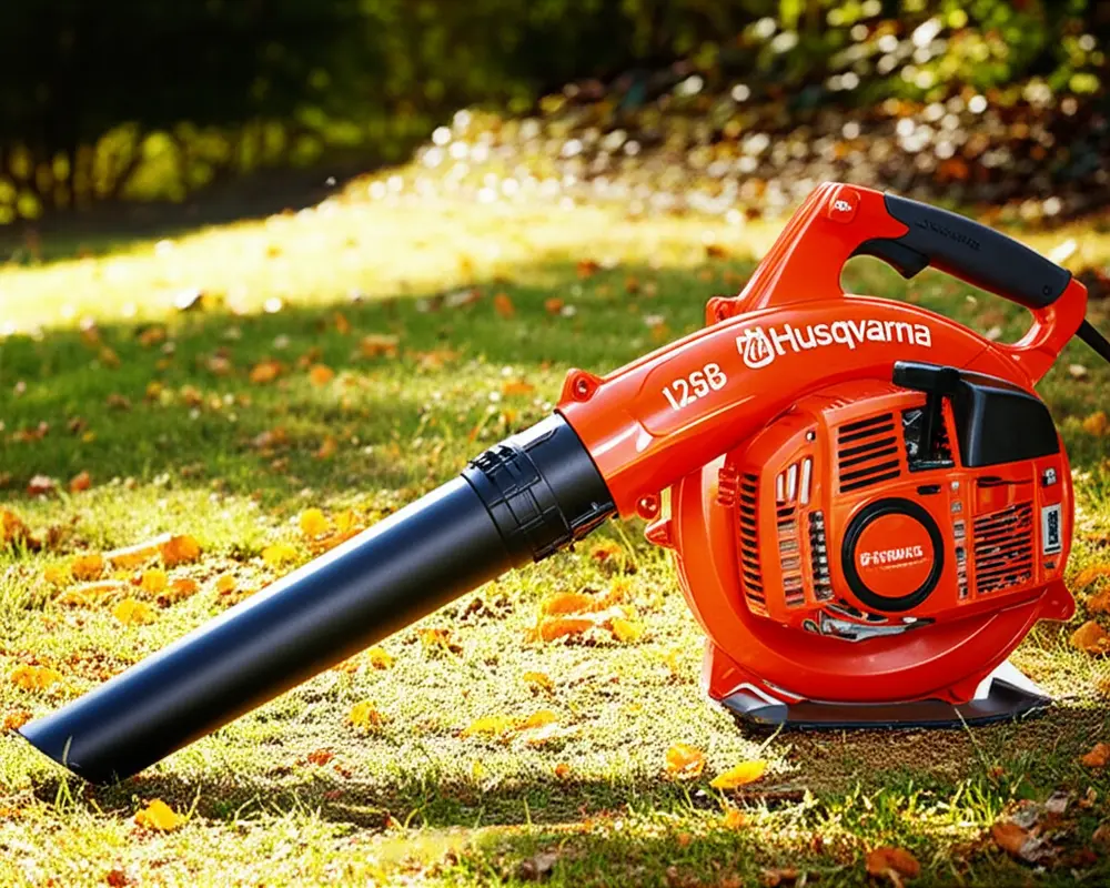 Husqvarna 125B handheld leaf blower photo