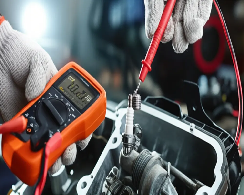 Spark plug inspection and testing