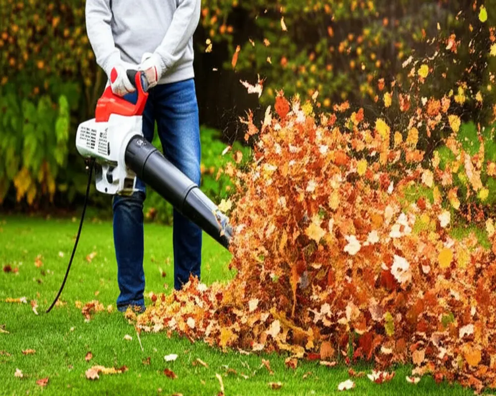 Effective leaf blower techniques for sweeping and pile creation Effective leaf blower techniques for sweeping and pile creation