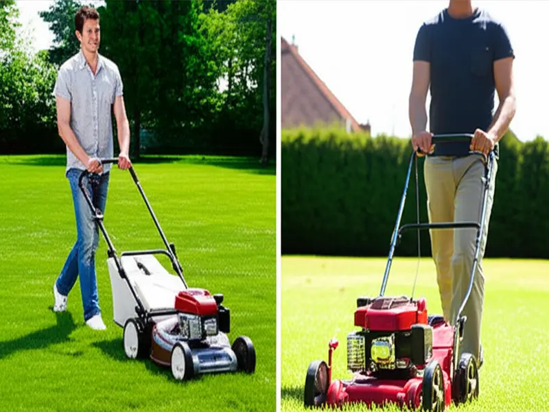 Self-Propelled vs Push Mowers: Understanding the Difference Comparison of self-propelled and push lawn mowers