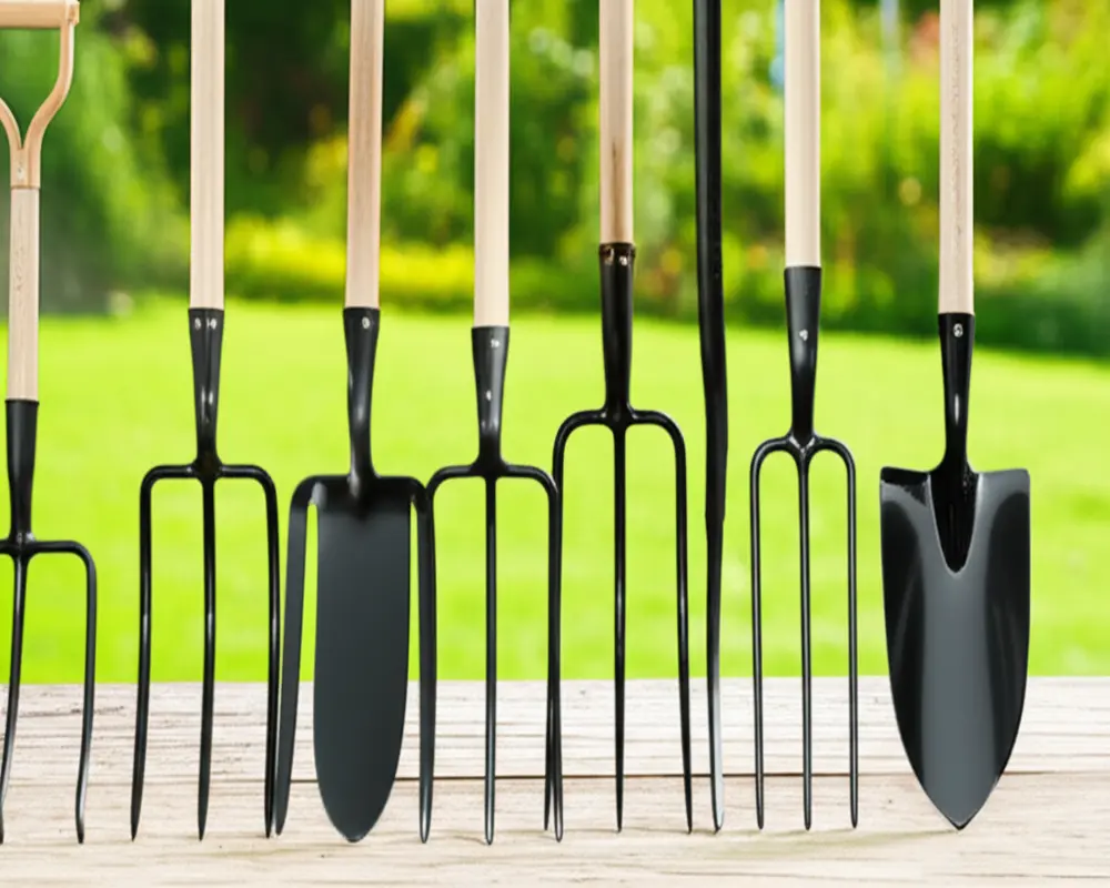 Top garden fork brands showcasing different styles and handle designs