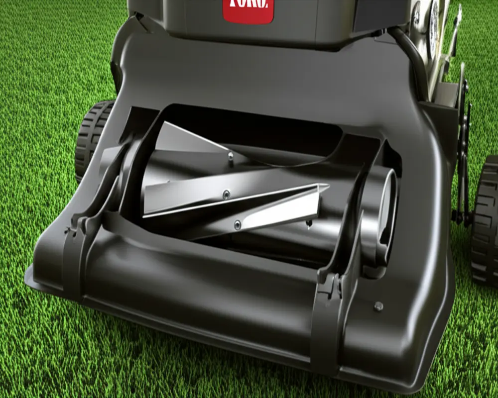 Toro Recycler & Super Recycler Cutting Systems Toro Recycler cutting system deck design for superior mulching performance